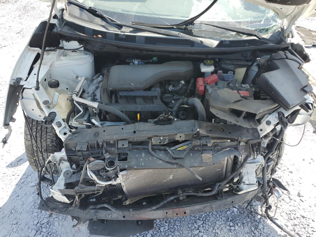 2017 Nissan Rogue VIN JN1BJ1CP4HW012359 Copart auction photo, front end damage thumbnail 13
