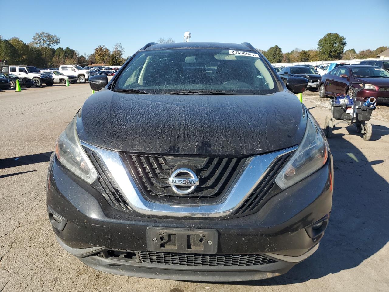 2018 Nissan Murano VIN 5N1AZ2MH3JN134488 Copart auction photo, side / minor dent/scratches damage thumbnail 5