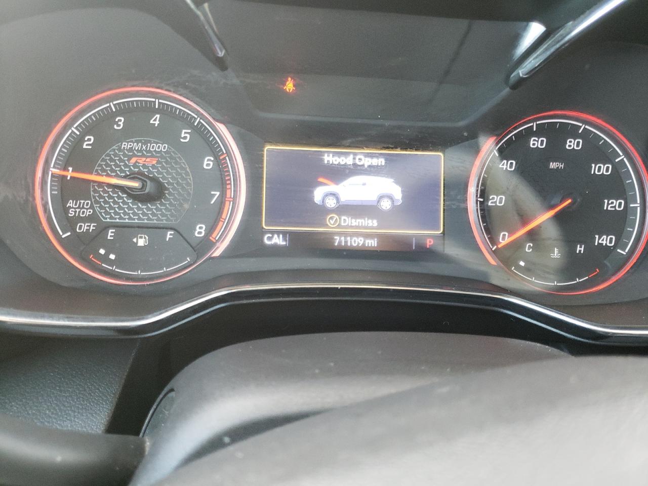 2021 Chevrolet TrailBlazer VIN KL79MTSL5MB164095 Copart auction photo, all over damage thumbnail 9