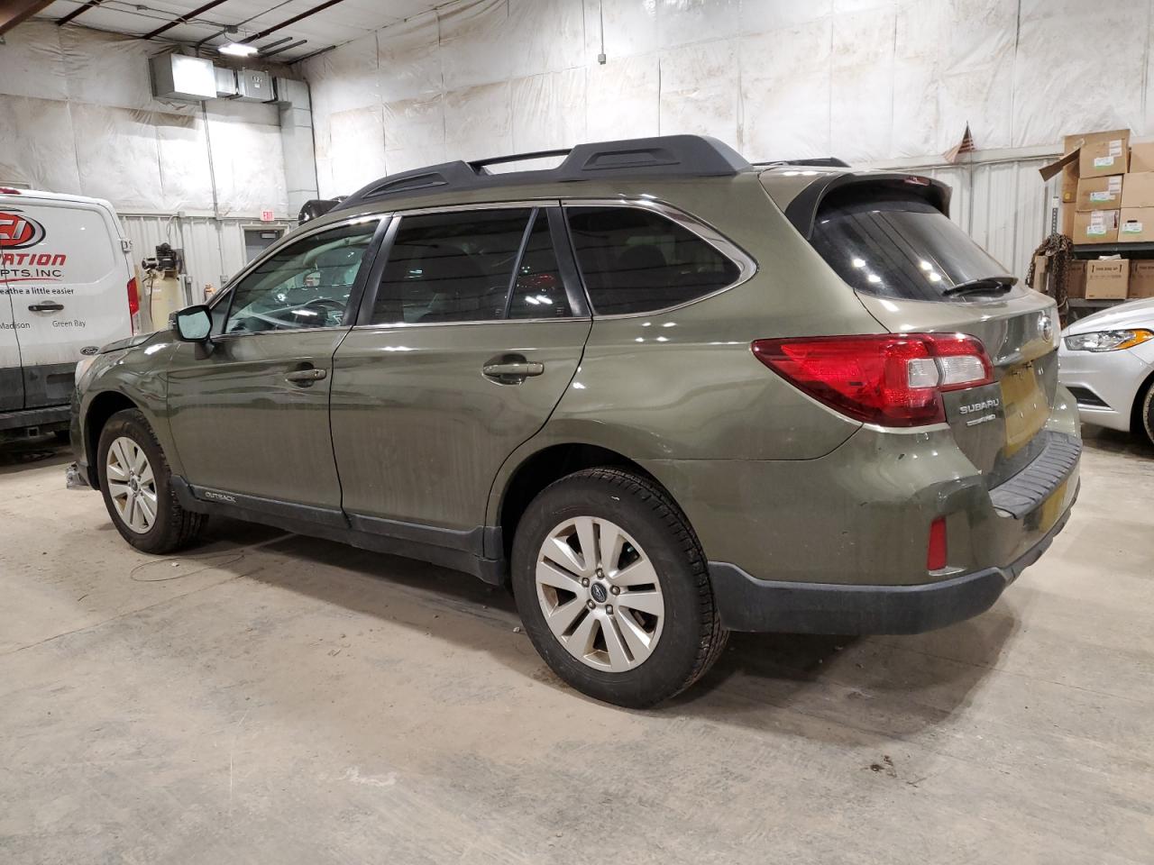 2015 Subaru Outback VIN 4S4BSAFC2F3306291 Copart auction photo, front end / minor dent/scratches damage thumbnail 2
