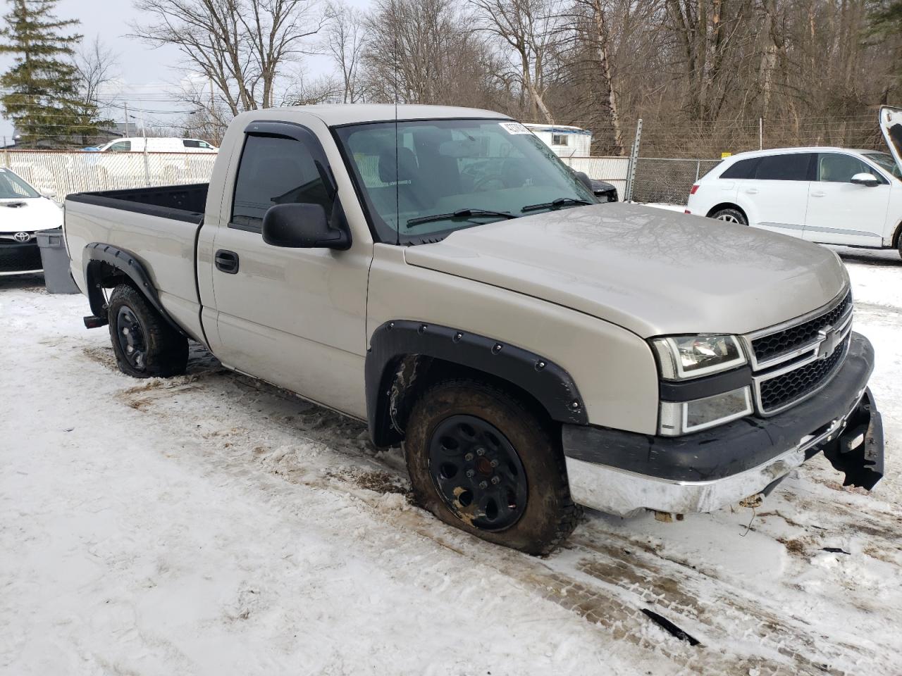 2007 Chevrolet Silverado VIN 3GCEC14X27G220191 Copart auction photo, front end / rear end damage thumbnail 4