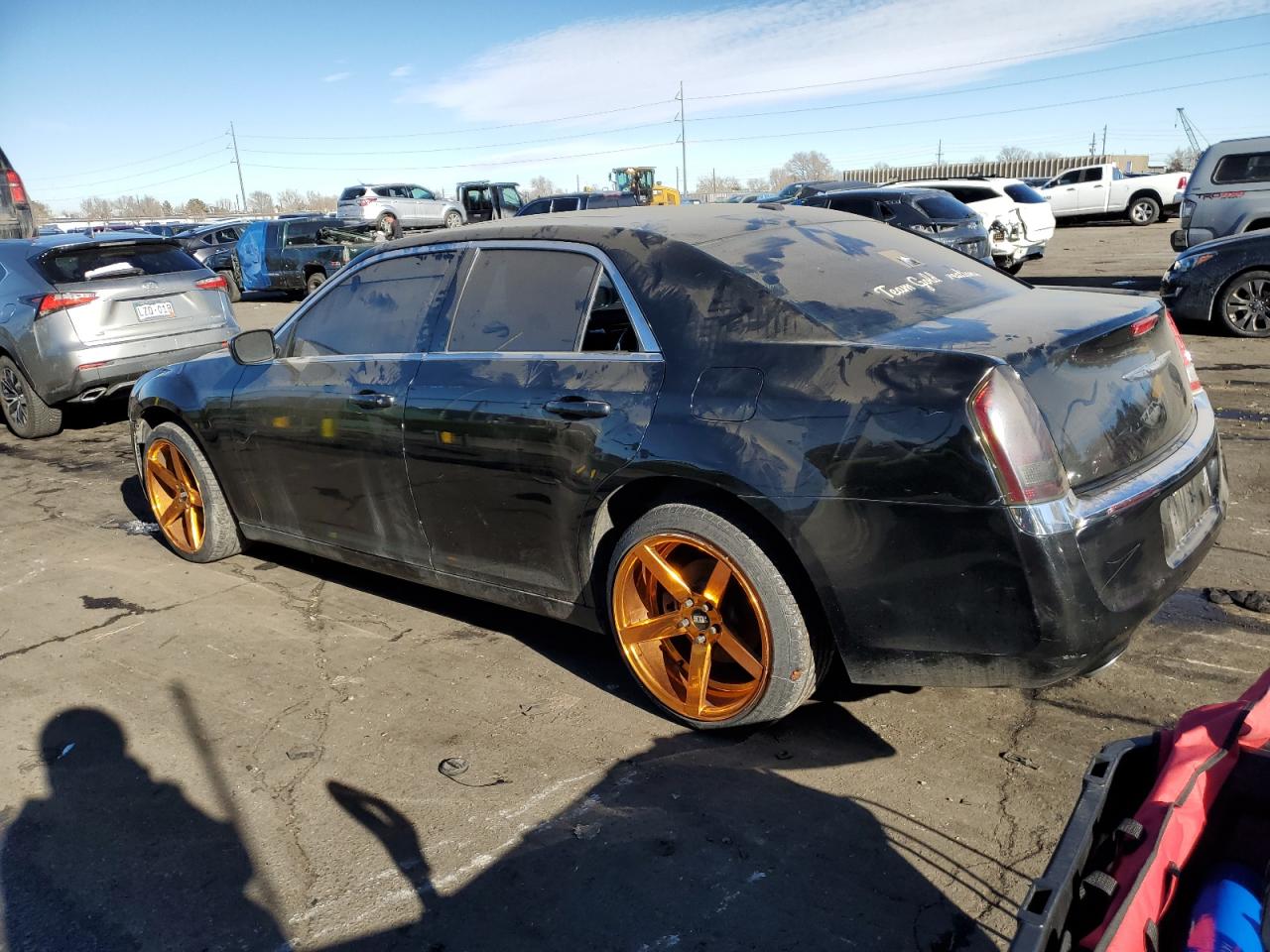 2014 Chrysler 300 VIN 2C3CCARG7EH374302 Copart auction photo, all over damage thumbnail 2