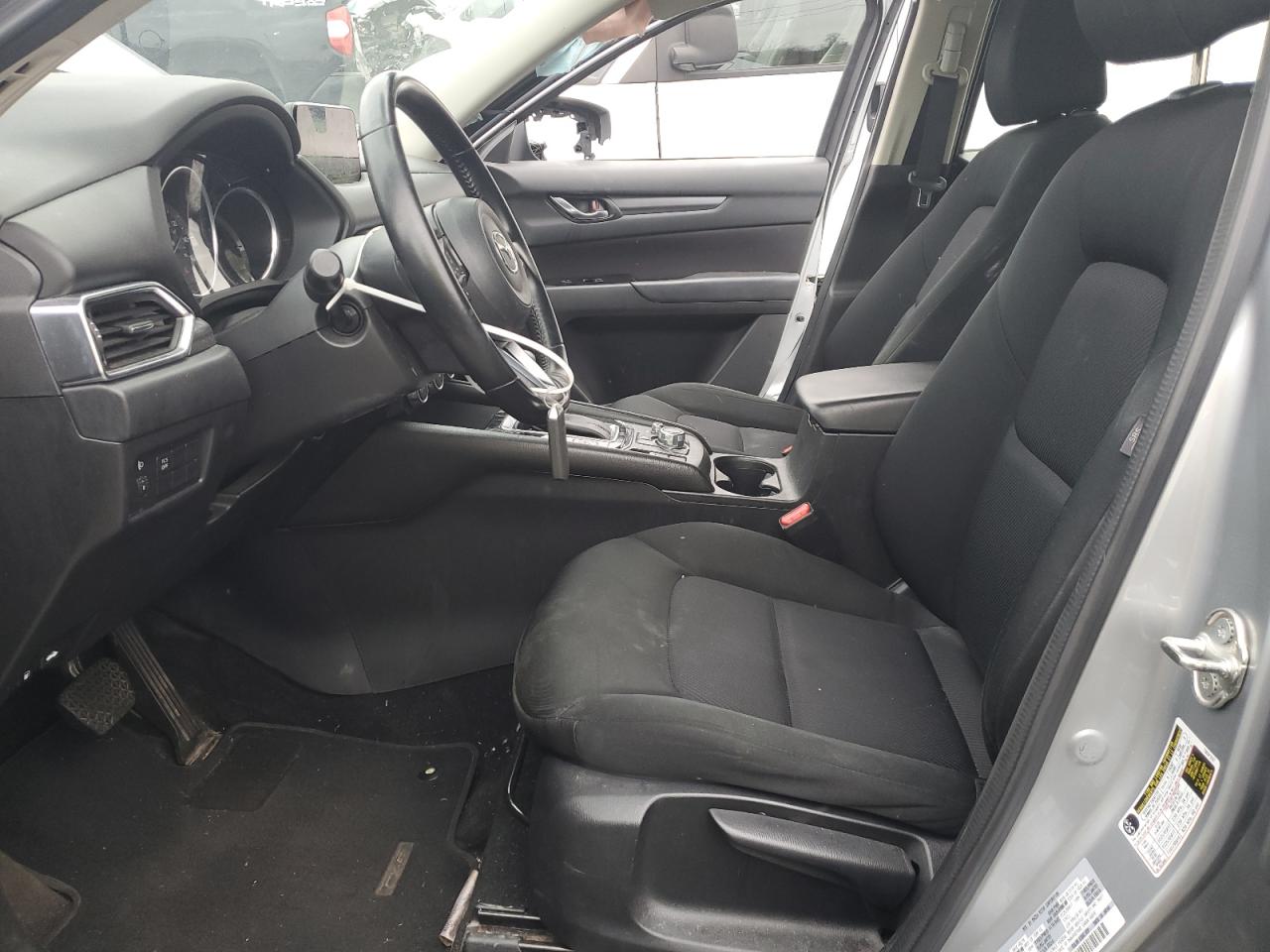 2018 Mazda CX-5 VIN JM3KFBBM4J0455087 Copart auction photo, side / front end damage thumbnail 7