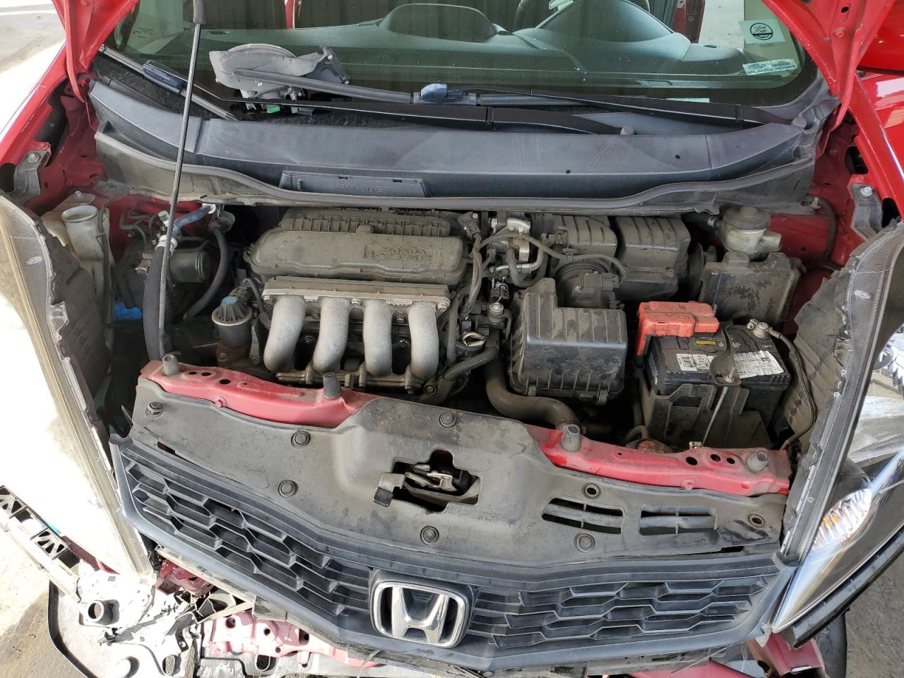 2012 Honda Fit VIN JHMGE8H57CC026000 Copart auction photo, front end damage thumbnail 12