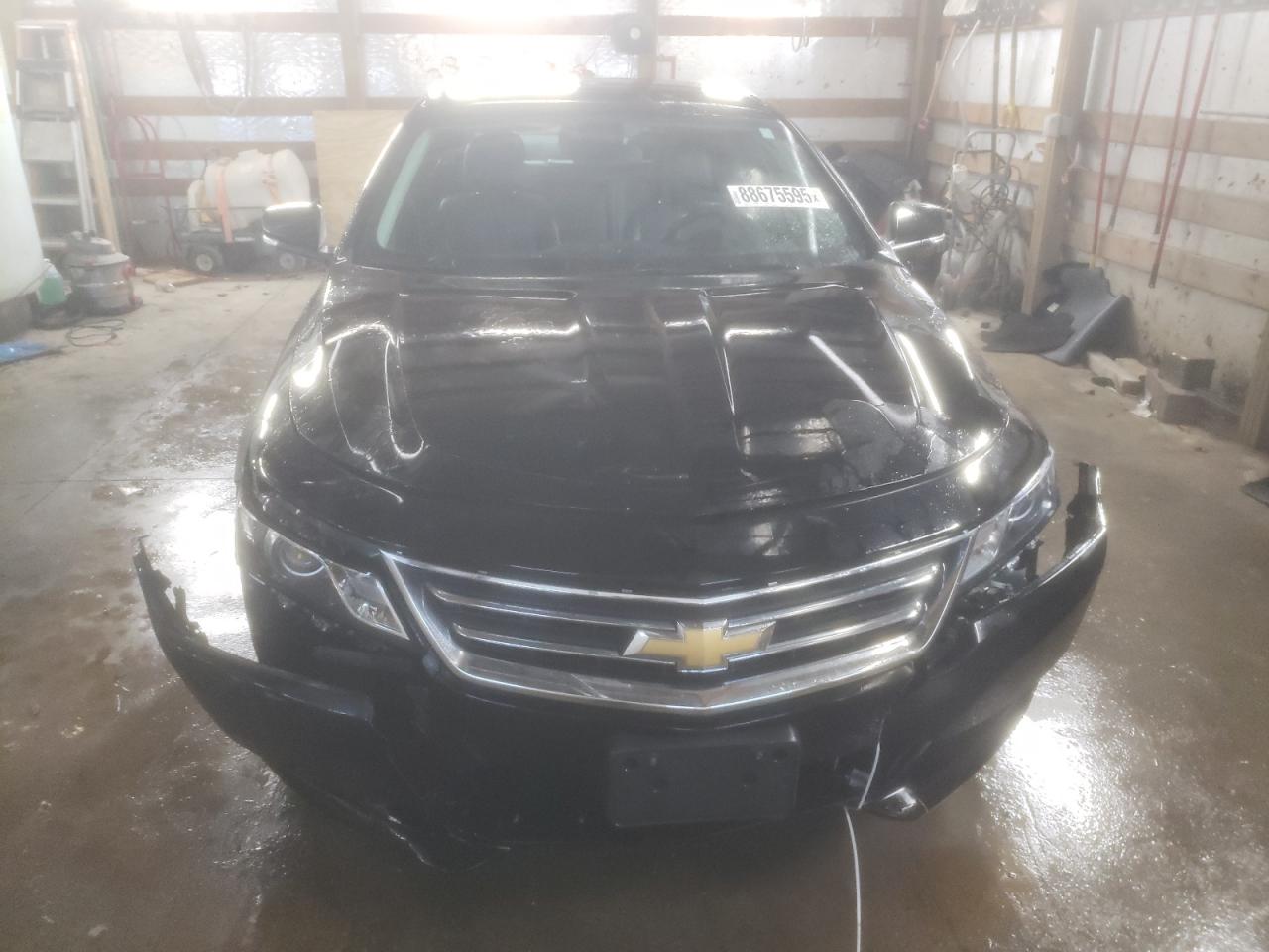 2017 Chevrolet Impala VIN 2G1105S30H9123171 Copart auction photo, rear end / front end damage thumbnail 5
