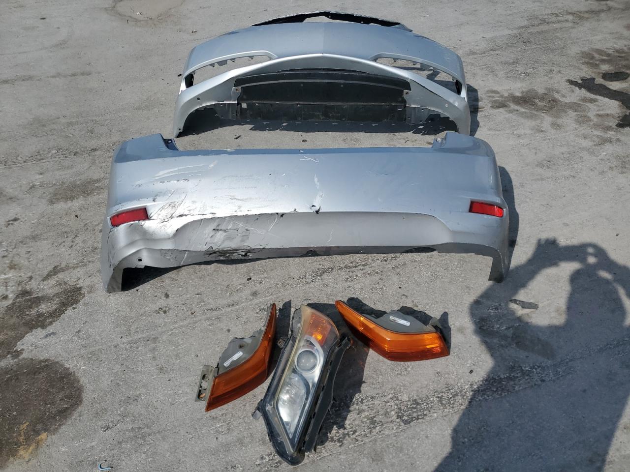 2014 Acura ILX VIN 19VDE1F5XEE004074 Copart auction photo, all over damage thumbnail 12