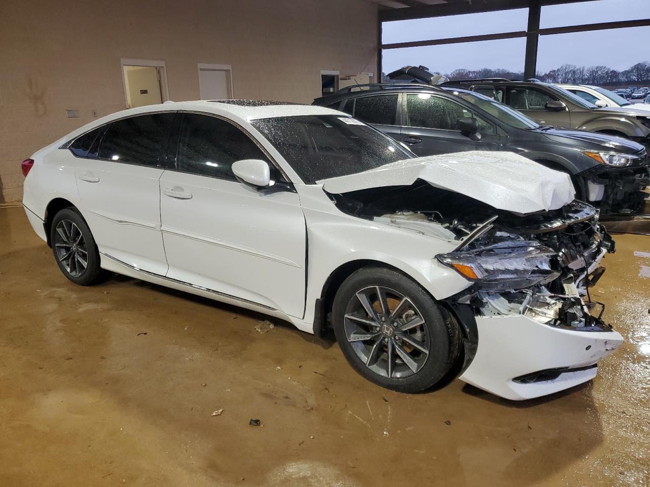 2021 Honda Accord VIN 1HGCV1F55MA056203 Copart auction photo, front end damage thumbnail 4