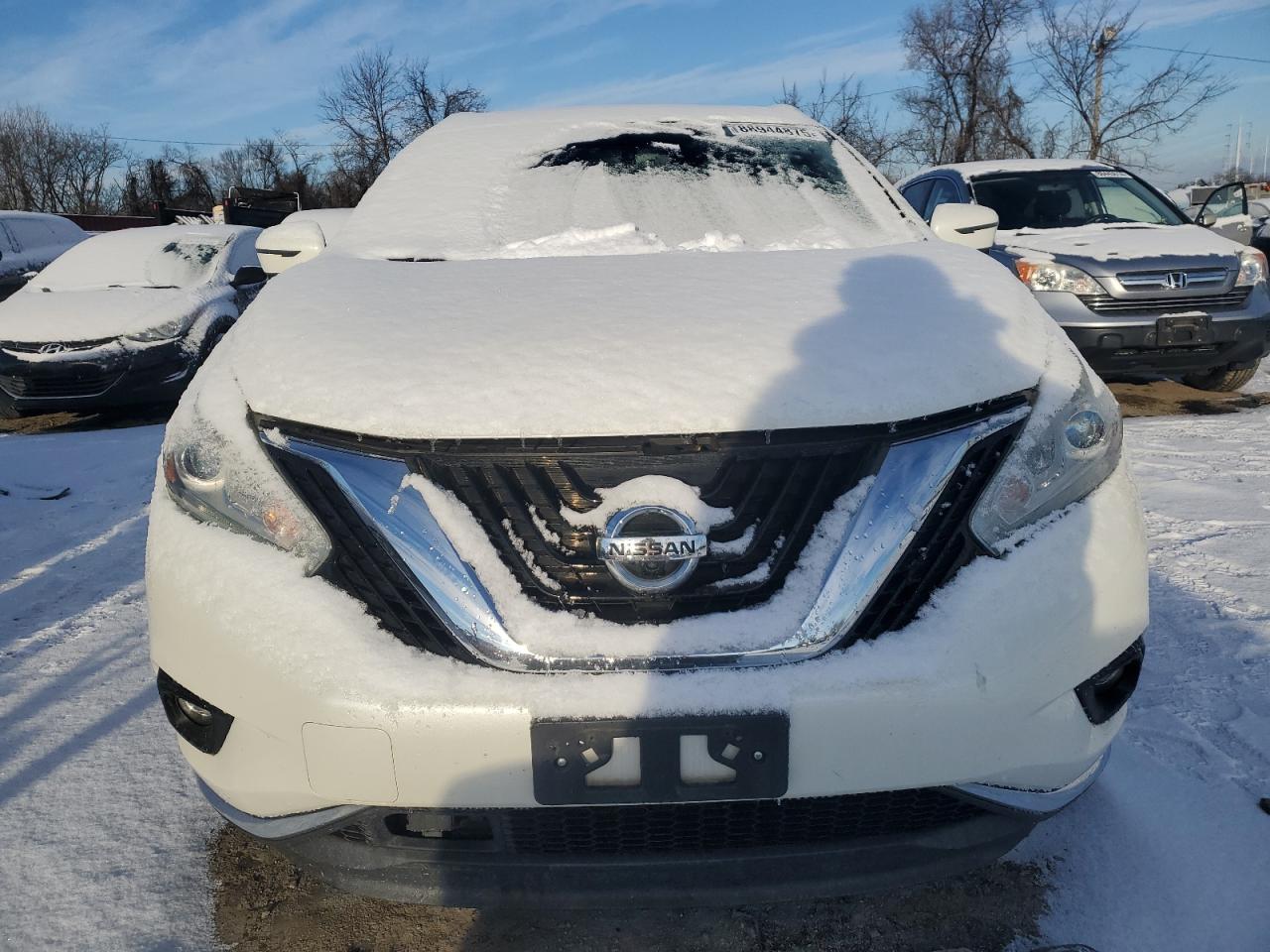 2017 Nissan Murano VIN 5N1AZ2MH3HN192398 Copart auction photo, side damage thumbnail 5