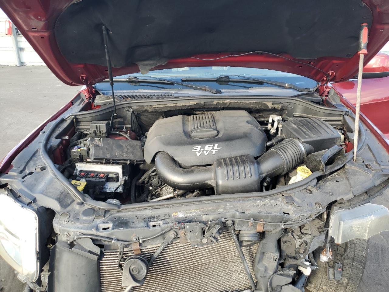 2012 Jeep Grand Cherokee VIN 1C4RJEAG9CC146185 Copart auction photo, front end damage thumbnail 14