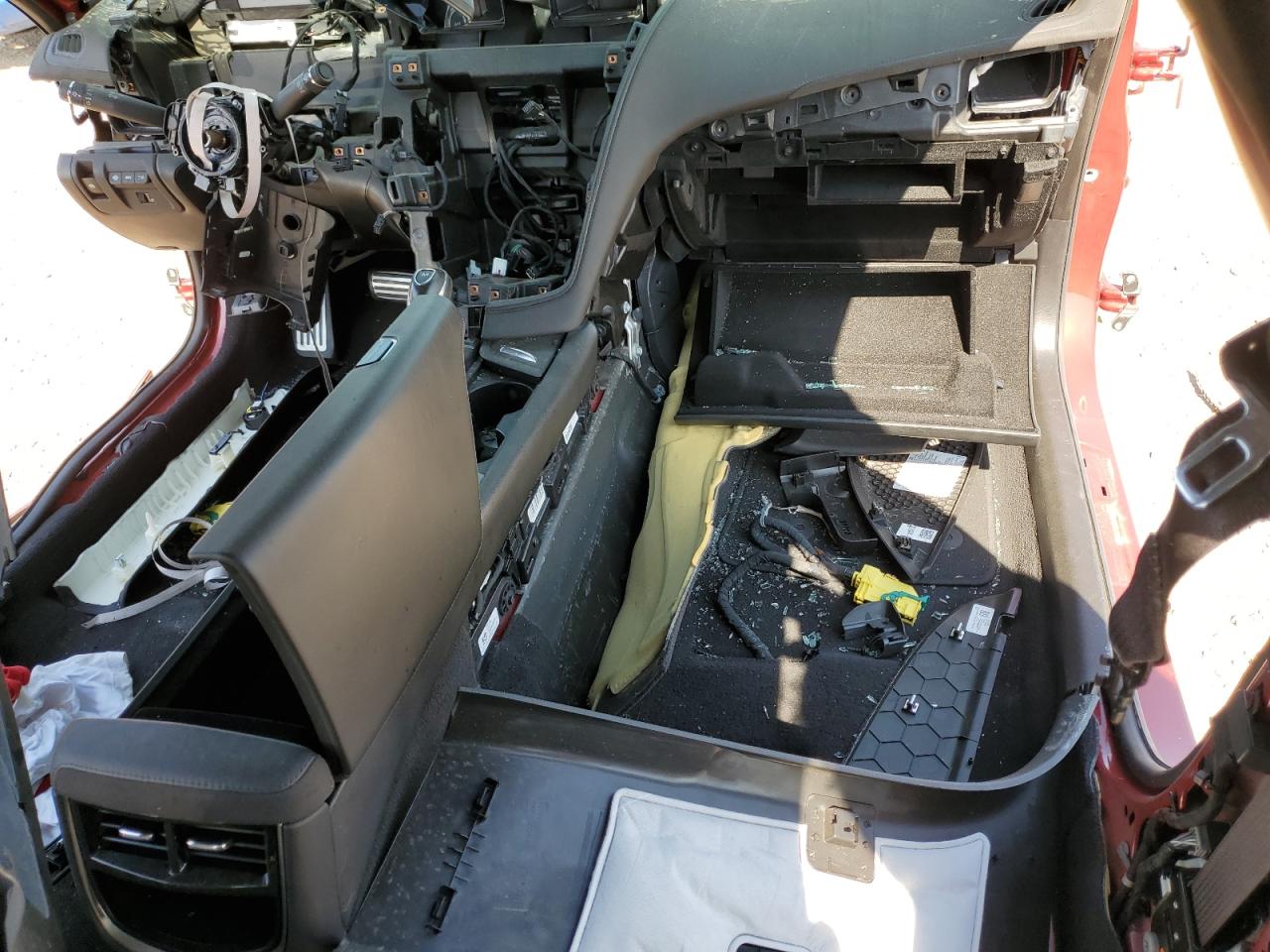 2017 Cadillac CTS VIN 1G6A15S68H0143292 Copart auction photo, stripped / vandalism damage thumbnail 8