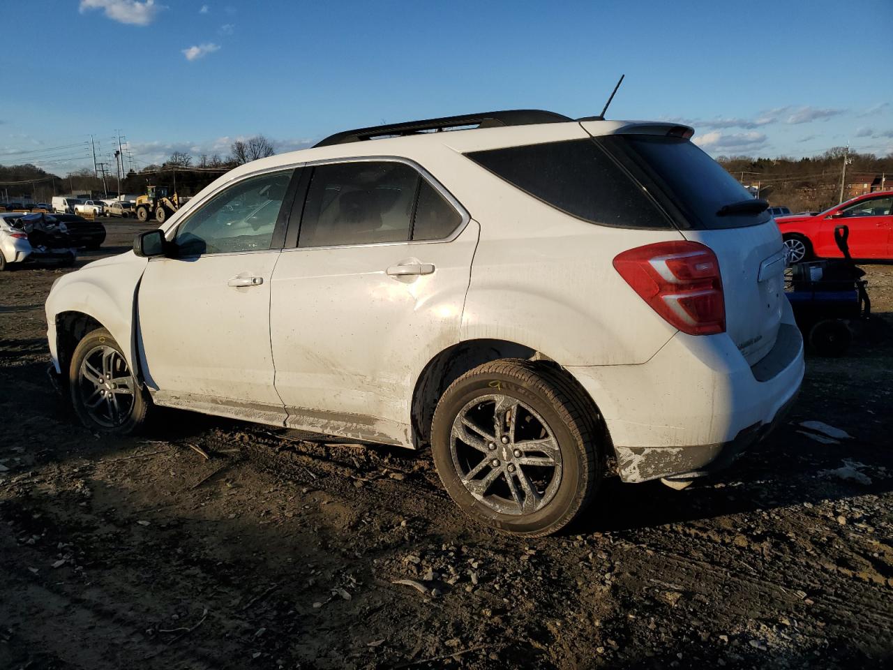 2017 Chevrolet Equinox VIN 2GNFLFEK8H6105491 Copart auction photo, undercarriage / side damage thumbnail 2