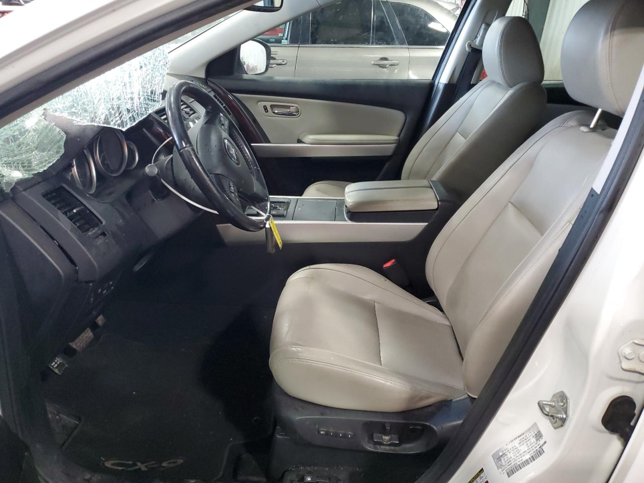 2014 Mazda CX-9 VIN JM3TB3DA9E0439045 Copart auction photo, front end damage thumbnail 7