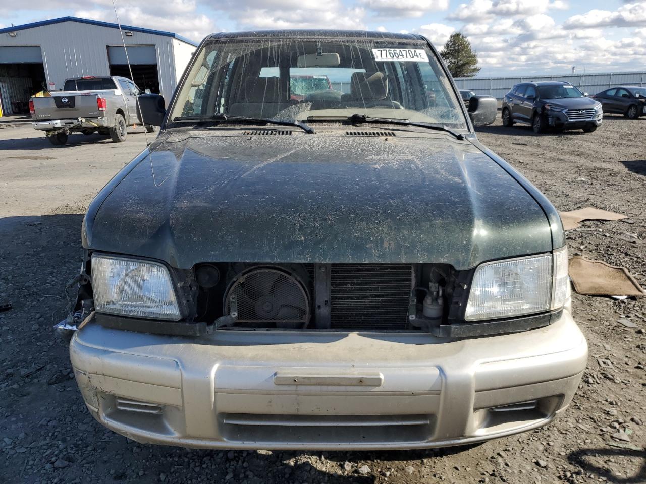 2001 Isuzu Trooper VIN JACDJ58XX17J02121 Copart auction photo, front end / side damage thumbnail 5