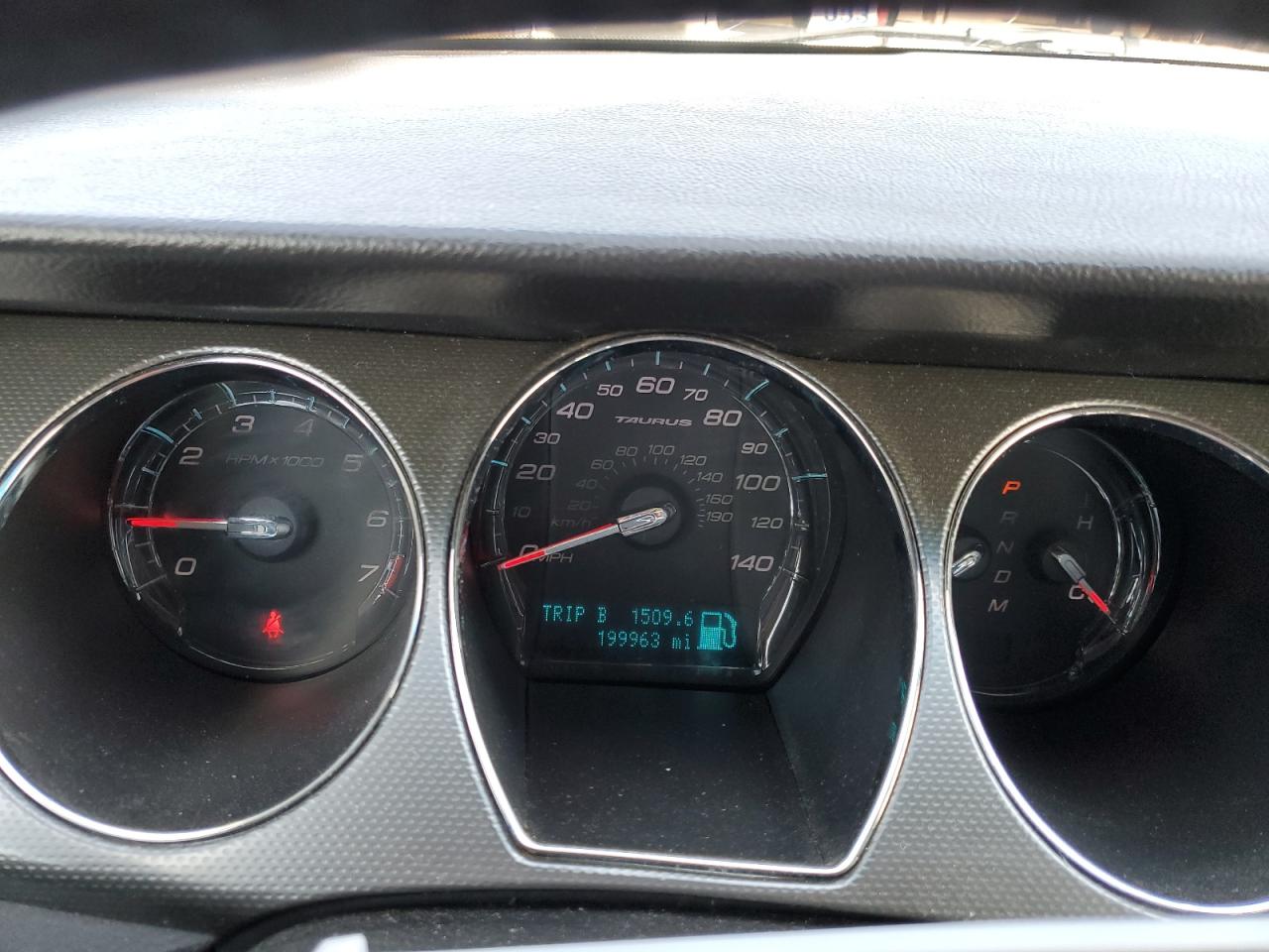 2012 Ford Taurus VIN 1FAHP2EW9CG107539 Copart auction photo, front end / side damage thumbnail 9