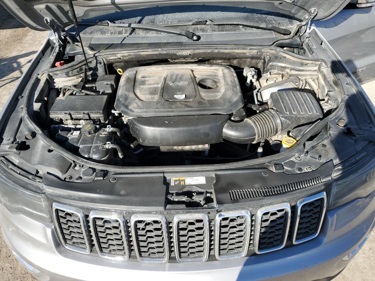 2017 Jeep Grand Cherokee VIN 1C4RJFBG4HC872371 Copart auction photo, side / rear end damage thumbnail 12