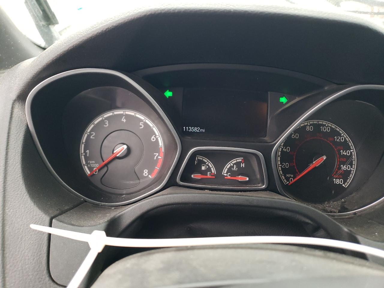 2018 Ford Focus VIN 1FADP3L90JL215926 Copart auction photo, front end / rear end damage thumbnail 9