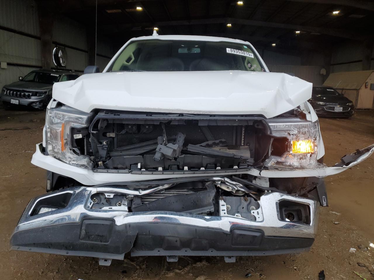 2018 Ford F-150 VIN 1FTEW1CG9JKF53500 Copart auction photo, front end damage thumbnail 5