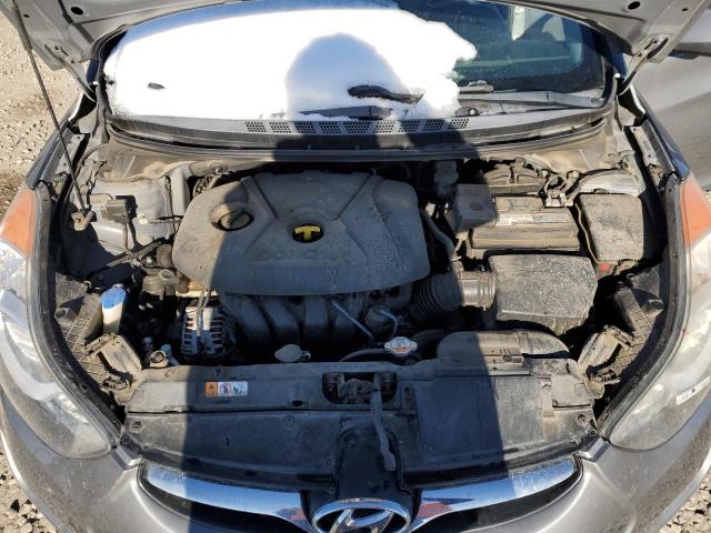 2013 Hyundai Elantra VIN 5NPDH4AE7DH449924 Copart auction photo, side damage thumbnail 11