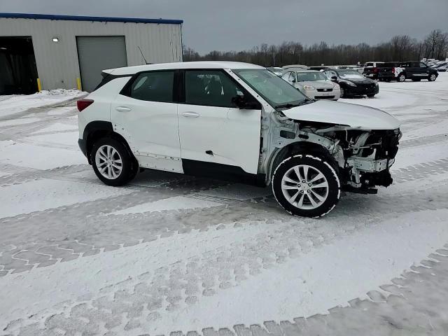 2021 Chevrolet TrailBlazer VIN KL79MMS2XMB165532 Copart auction photo, front end / side damage thumbnail 15