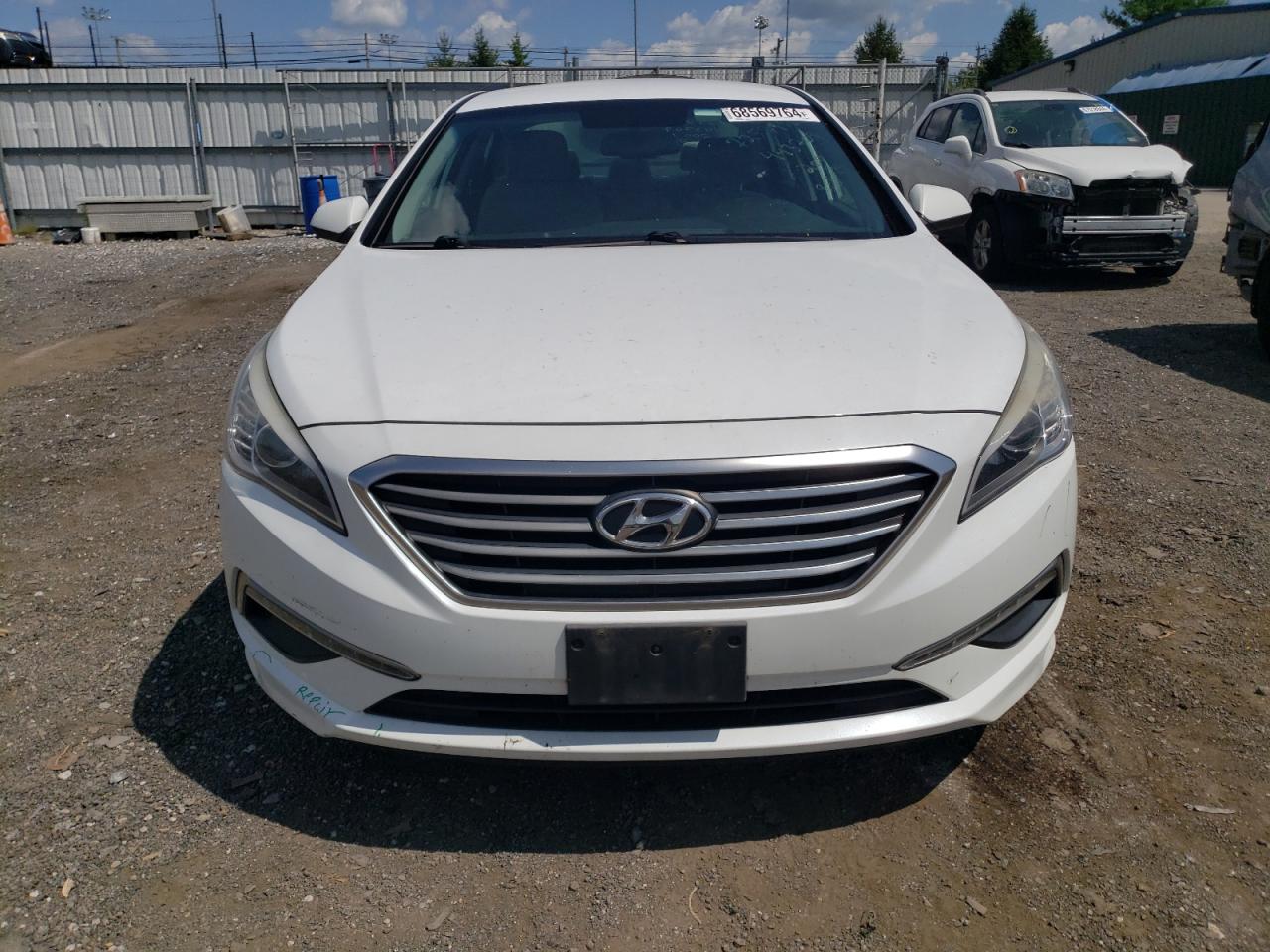 2015 Hyundai Sonata VIN 5NPE24AF5FH022047 Copart auction photo, side / minor dent/scratches damage thumbnail 5