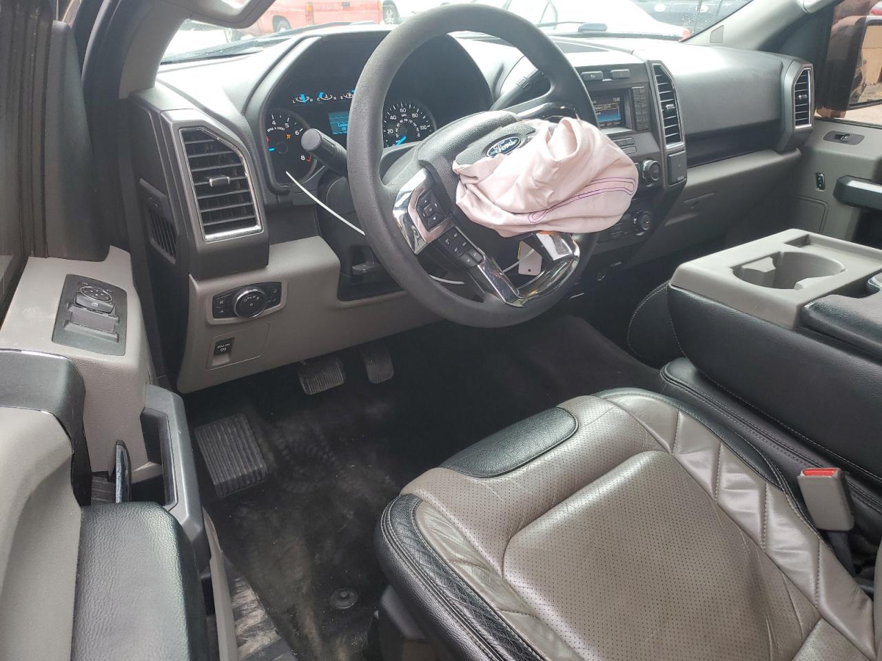 2015 Ford F-150 VIN 1FTEX1C8XFFA48801 Copart auction photo, rear end / front end damage thumbnail 8