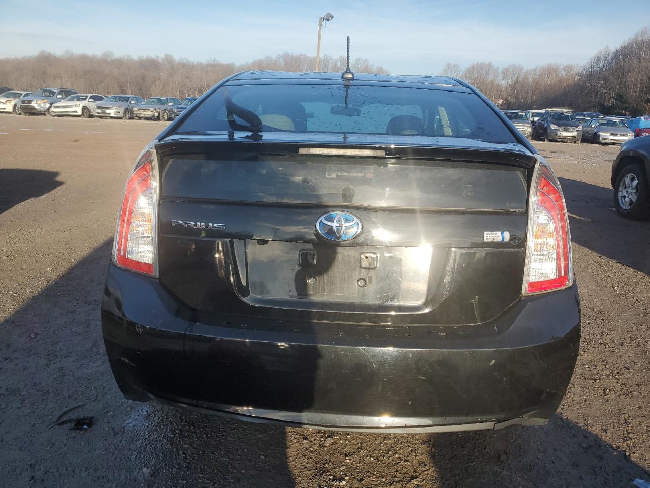 2014 Toyota Prius VIN JTDKN3DU9E0374963 Copart auction photo, front end damage thumbnail 6