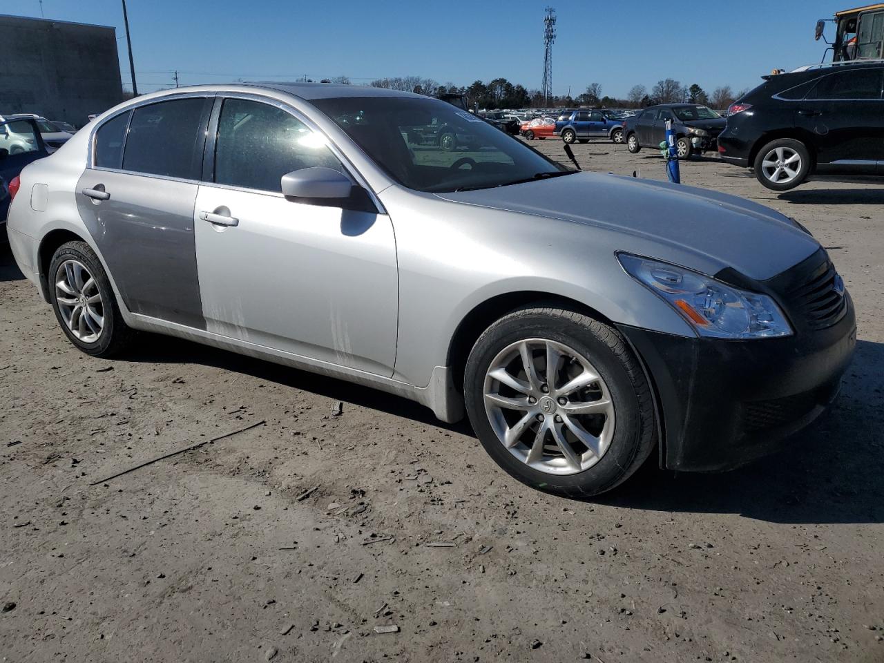 2009 Infiniti G VIN JNKCV61F19M357468 Copart auction photo, partial repair / side damage thumbnail 4
