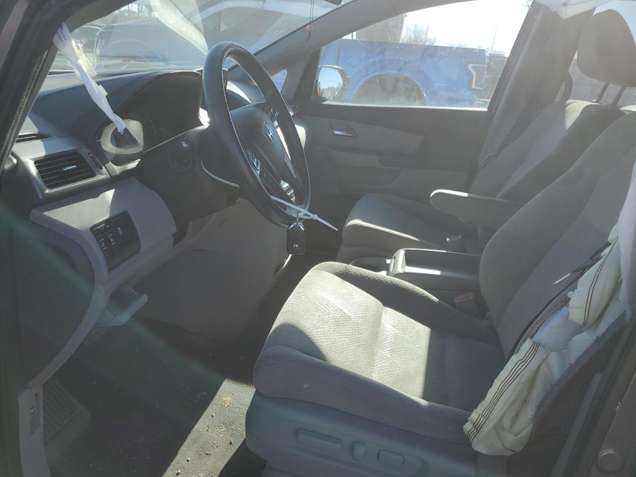 2015 Honda Odyssey VIN 5FNRL5H43FB037007 Copart auction photo, side / rear end damage thumbnail 7