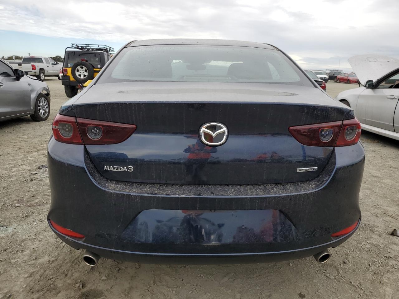 2021 Mazda 3 VIN JM1BPAAL4M1316617 Copart auction photo, front end damage thumbnail 6