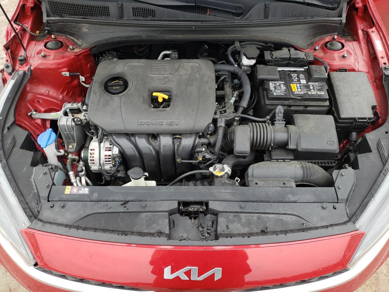 2022 KIA Forte VIN 3KPF24AD1NE494624 Copart auction photo, front end damage thumbnail 12