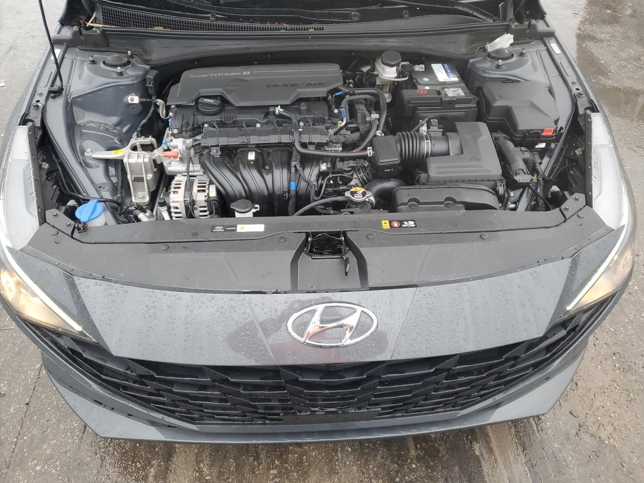 2023 Hyundai Elantra VIN KMHLS4AG2PU610880 Copart auction photo, rear end damage thumbnail 11