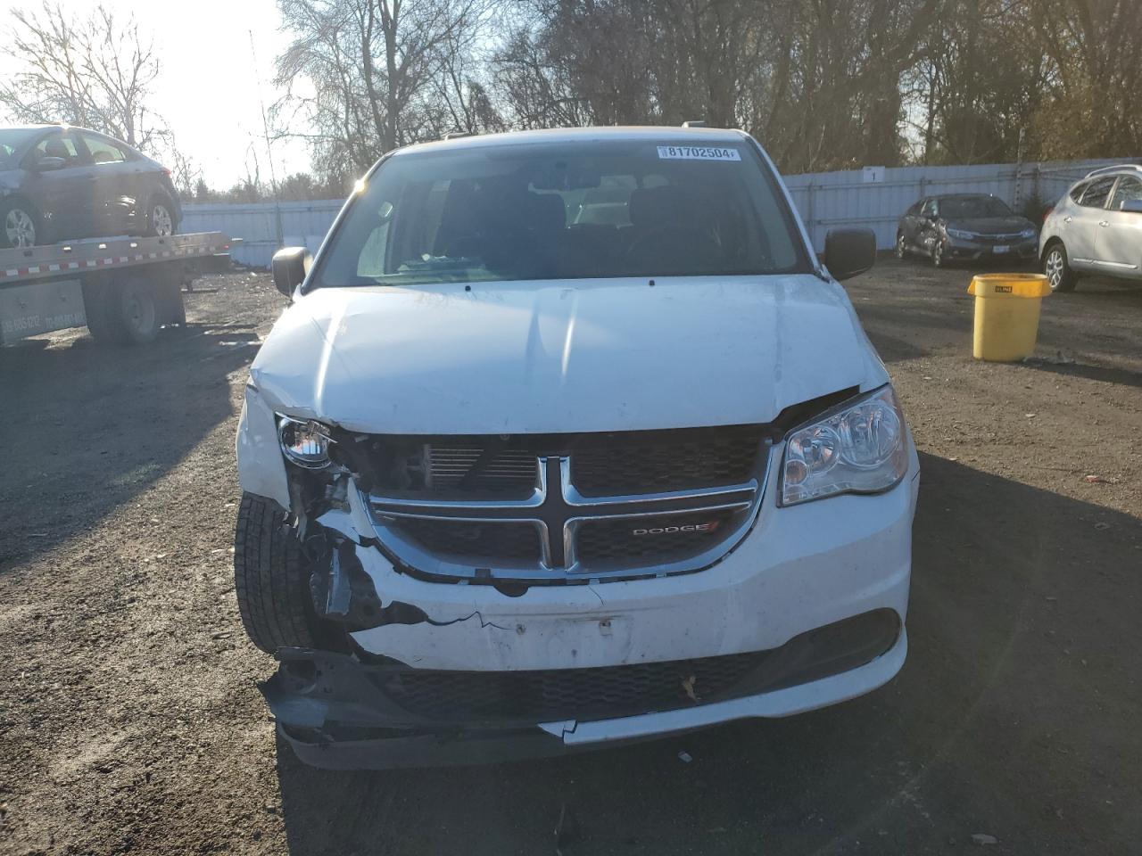 2017 Dodge Caravan VIN 2C4RDGBG9HR582535 Copart auction photo, mechanical / front end damage thumbnail 5