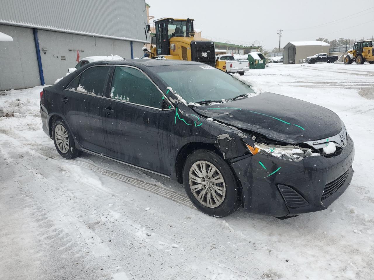2014 Toyota Camry VIN 4T1BF1FK8EU434023 Copart auction photo, front end / rear end damage thumbnail 4