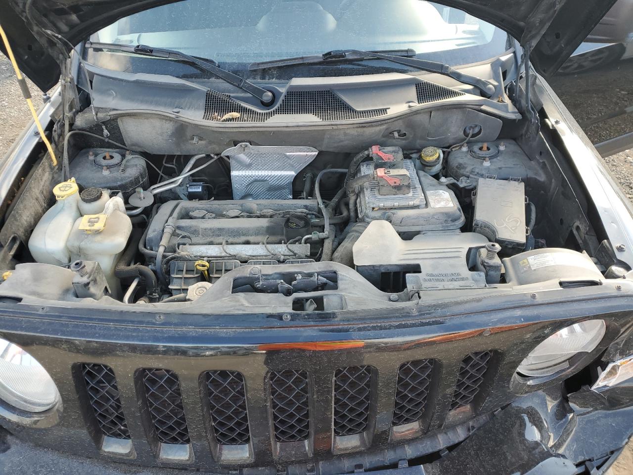 2012 Jeep Liberty (Patriot) VIN 1C4NJPBAXCD724812 Copart auction photo, front end damage thumbnail 11