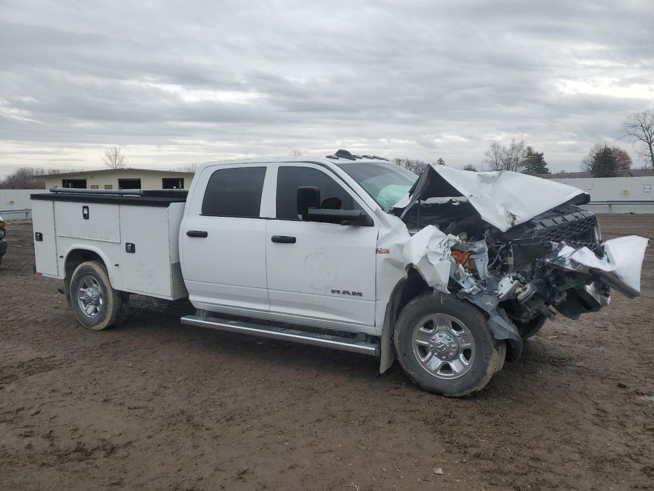 2020 RAM 2500 VIN 3C6UR5HJ8LG263085 Copart auction photo, front end / minor dent/scratches damage thumbnail 4