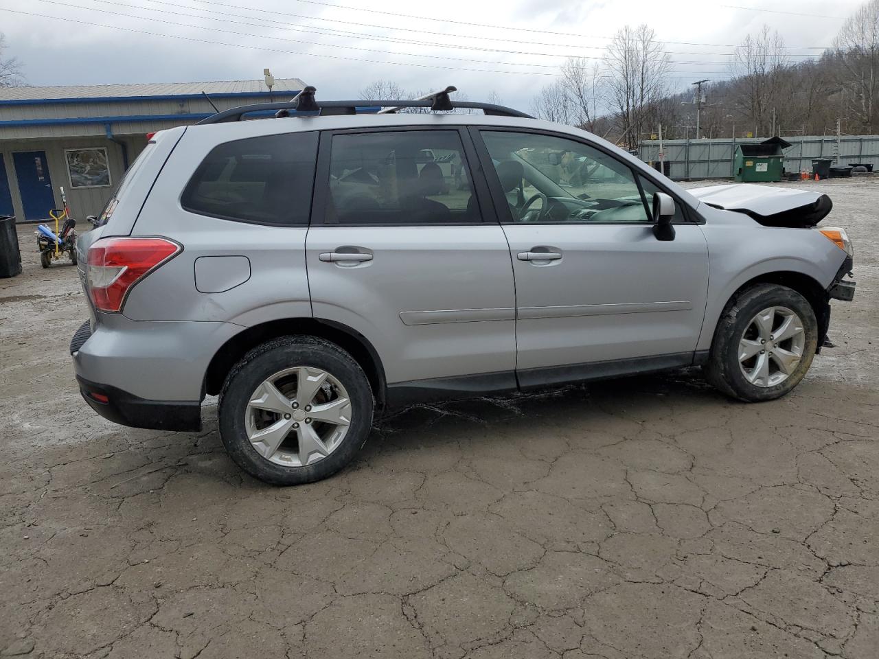 2015 Subaru Forester VIN JF2SJADC4FH436801 Copart auction photo, front end damage thumbnail 3