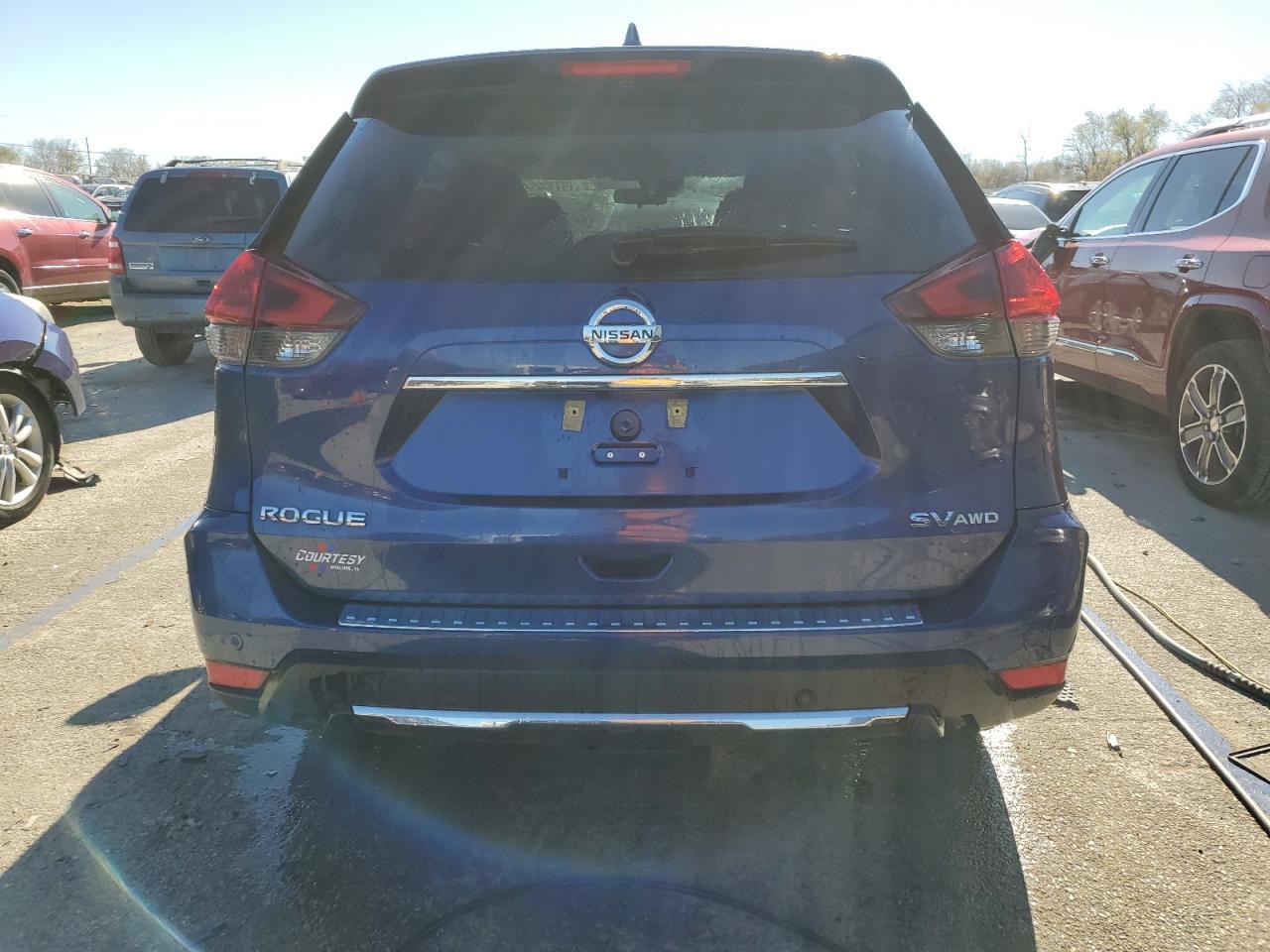2019 Nissan Rogue VIN 5N1AT2MV7KC759657 Copart auction photo, front end damage thumbnail 6