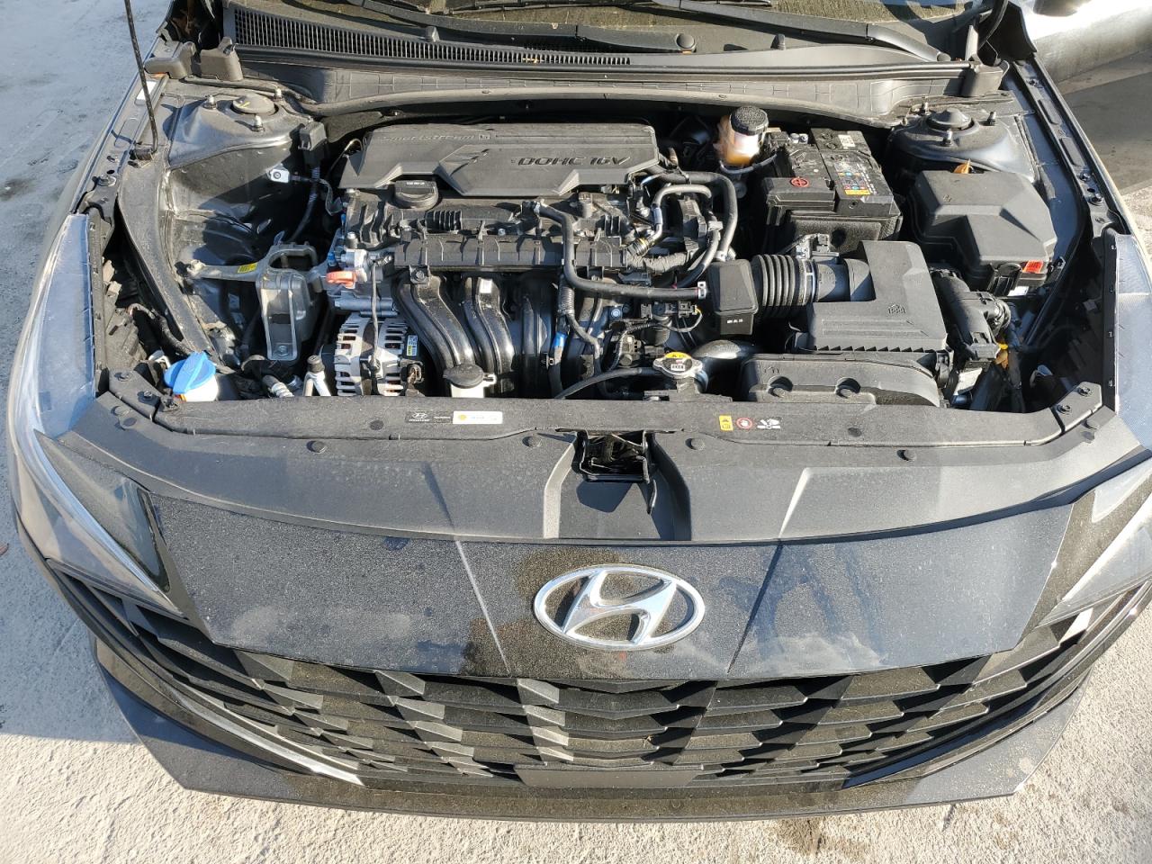 2023 Hyundai Elantra VIN KMHLS4AG2PU612421 Copart auction photo, rear end damage thumbnail 11
