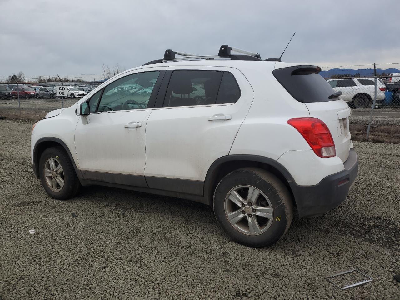2016 Chevrolet Trax VIN 3GNCJPSB1GL131010 Copart auction photo, undercarriage / front end damage thumbnail 2