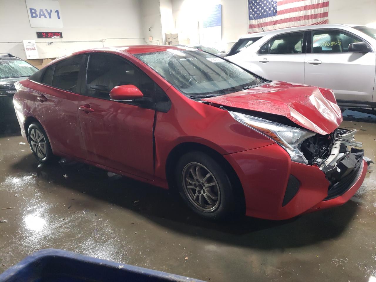 2016 Toyota Prius VIN JTDKARFU2G3502652 Copart auction photo, front end damage thumbnail 4