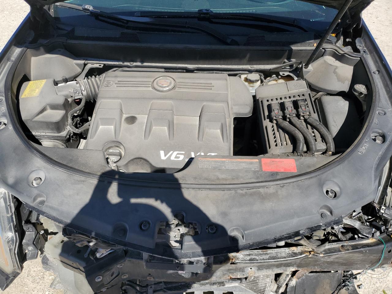 2016 Cadillac SRX VIN 3GYFNBE32GS571996 Copart auction photo, all over damage thumbnail 14