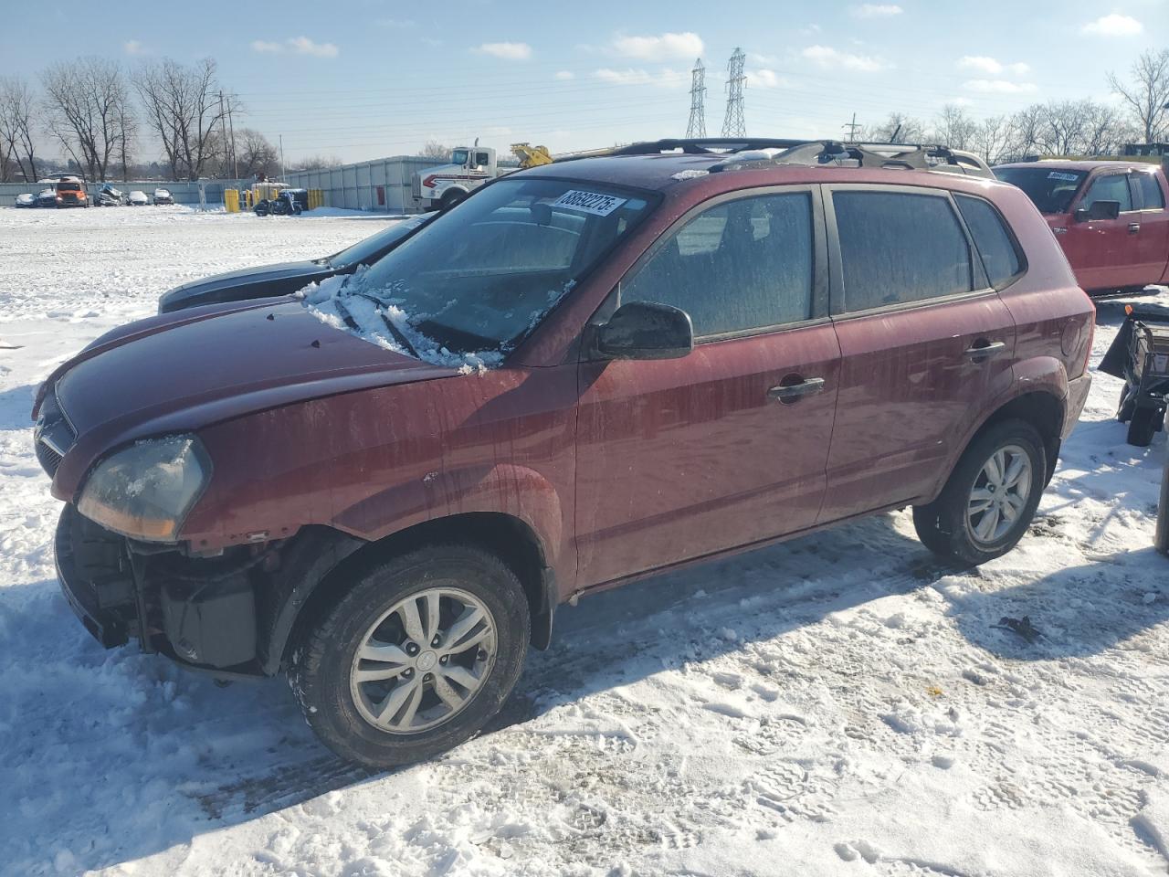 2009 Hyundai Tucson VIN KM8JM12B79U973911