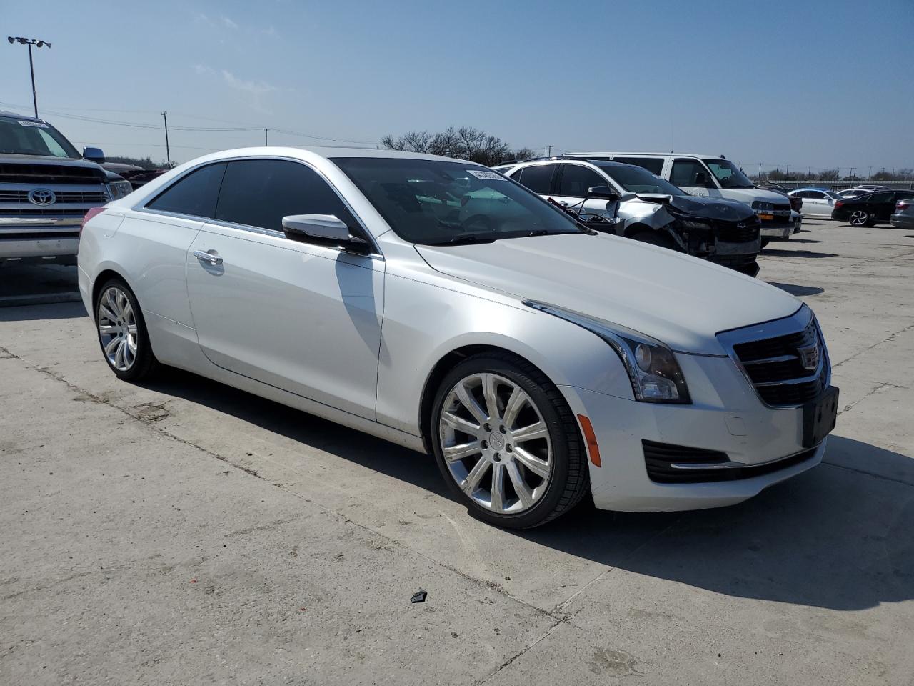 2015 Cadillac ATS VIN 1G6AA1RX4F0115963 Copart auction photo, side damage thumbnail 4