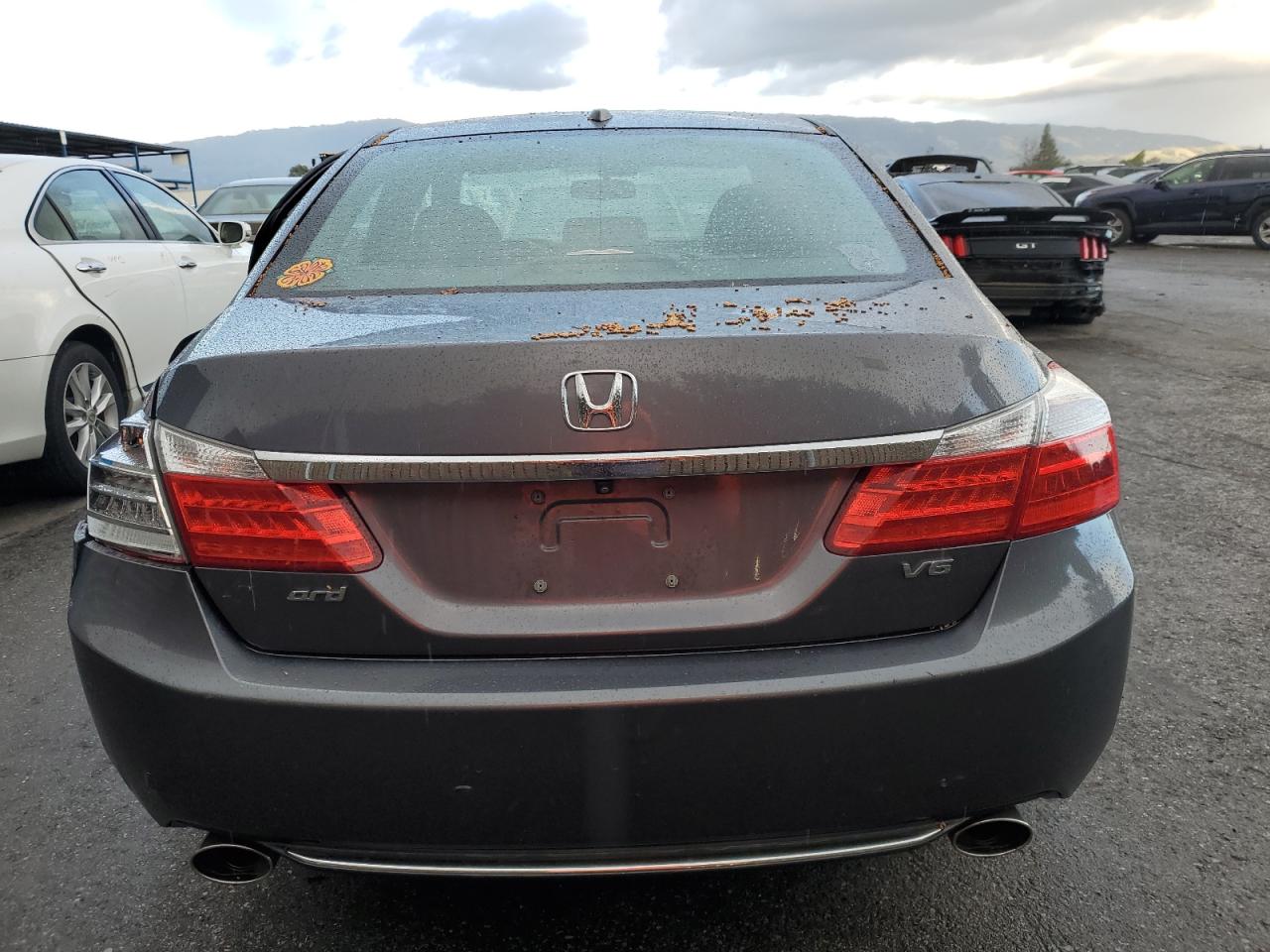 2015 Honda Accord VIN 1HGCR3F86FA029699 Copart auction photo, rear end / side damage thumbnail 6