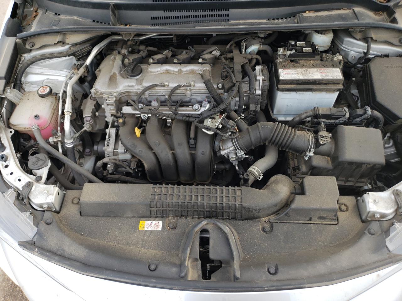2021 Toyota Corolla VIN 5YFEPMAE2MP230606 Copart auction photo, rear end / side damage thumbnail 11