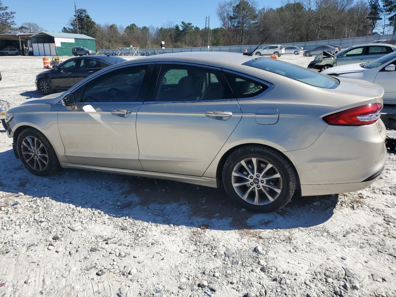 2017 Ford Fusion VIN 3FA6P0HD1HR332513 Copart auction photo, front end damage thumbnail 2