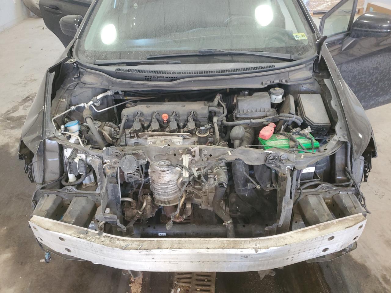 2015 Honda Civic VIN 2HGFB2F53FH567361 Copart auction photo, front end damage thumbnail 11