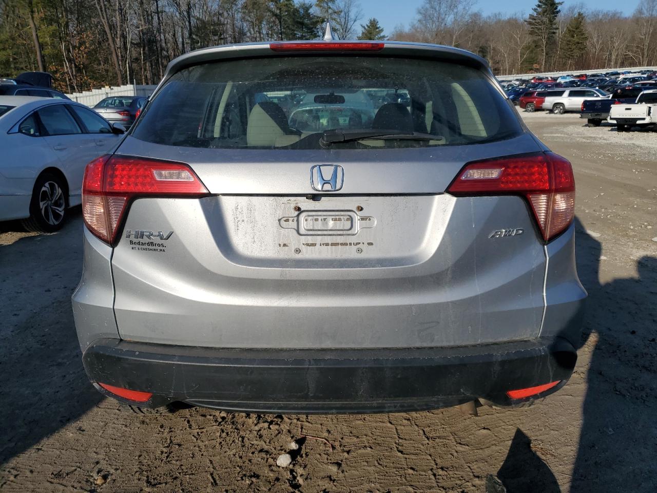 2018 Honda HR-V VIN 3CZRU6H35JG706885 Copart auction photo, front end / undercarriage damage thumbnail 6