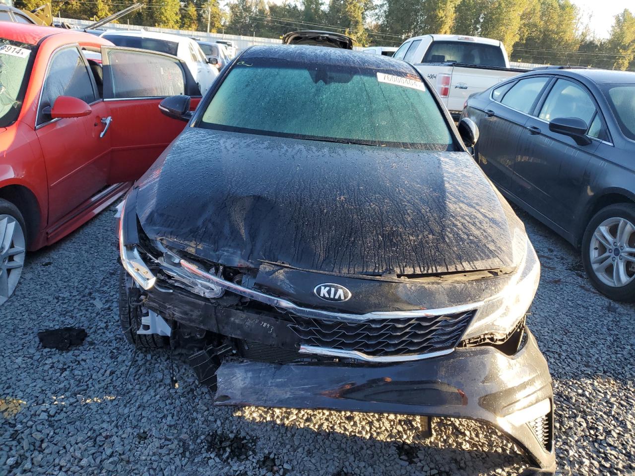 2019 KIA Optima VIN 5XXGT4L37KG307377 Copart auction photo, front end damage thumbnail 5