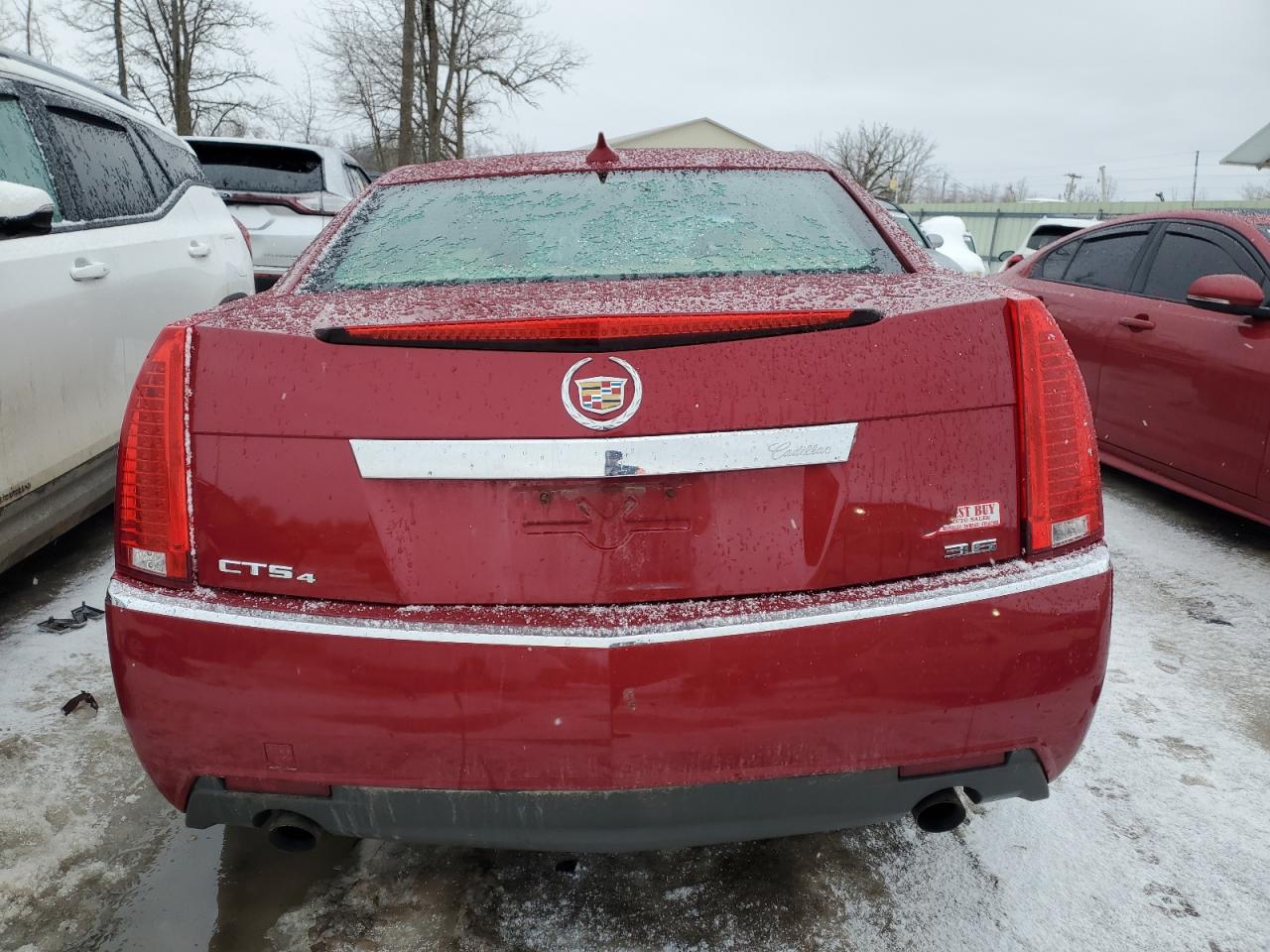 2012 Cadillac CTS VIN 1G6DM5E3XC0145916 Copart auction photo, front end damage thumbnail 6